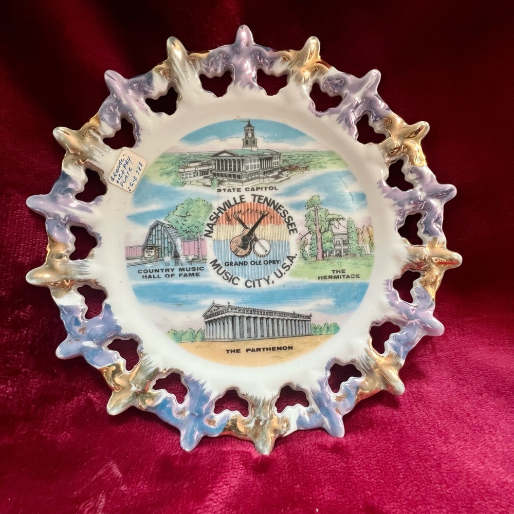 Nashville Tennessee Collector Plate